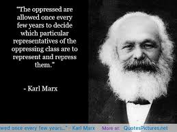 Marx on democracy