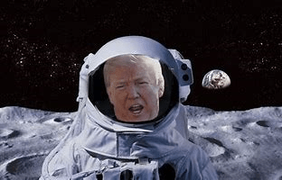Trump in space