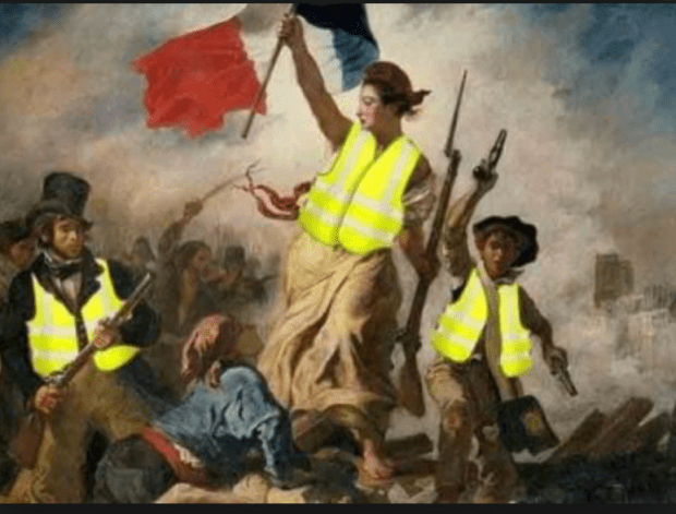 Yellow vests bastille